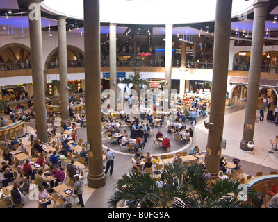 Meadowhall Shopping Centre Sheffield UK food court Stock Photo