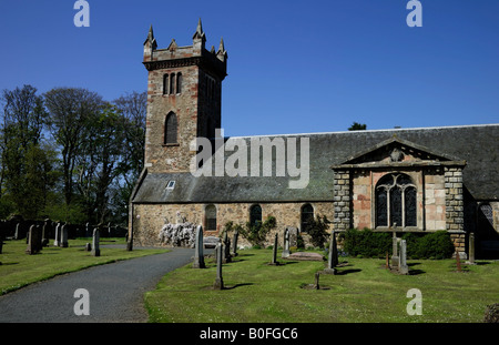 Dirleton Church, Dirleton, East Lothian, Scotland, UK, Europe Stock Photo