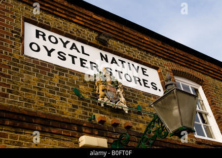 Royal Native Oyster Stores in Whitstable Kent England Great Britain Stock Photo