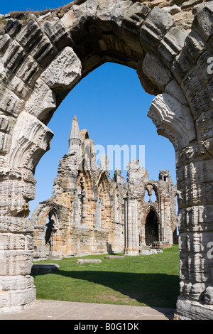 Whitby Abbey, Whitby, East Coast, North Yorkshire, England, United Kingdom Stock Photo