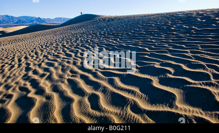 Stovepipe Wells Sand Dunes Death Valley National Park California USA Stock Photo