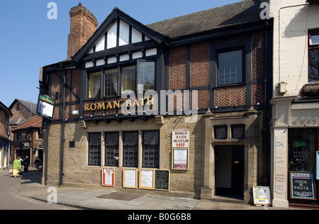 Roman Bath Museum, York, North Yorkshire, England Stock Photo