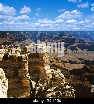 Grand Canyon, lookout point, Colorado, Colorado Plateau, Arizona, USA Stock Photo