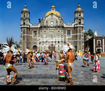 Our Lady of Guadalupe Basilica, cathedral, Indios, Mexico City, Mexico, Central America Stock Photo