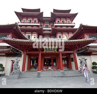 Kwan Im Thong Hood Cho Temple, Waterloo Street, Singapore, Southeast Asia Stock Photo