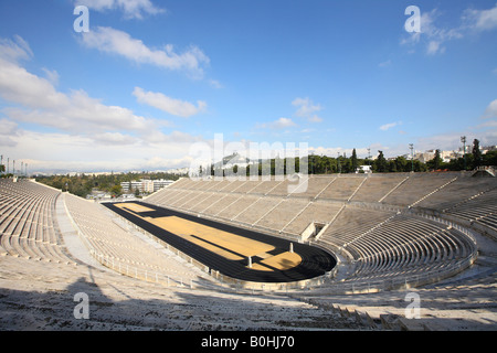 Panathinaikos, stadium of the first modern Olympic Games 1896, Athens, Greece Stock Photo