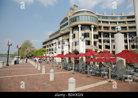 Georgetown Waterfront, Washington DC, USA Stock Photo