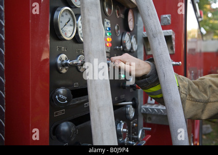 Volunteer Fire Department Stock Photo