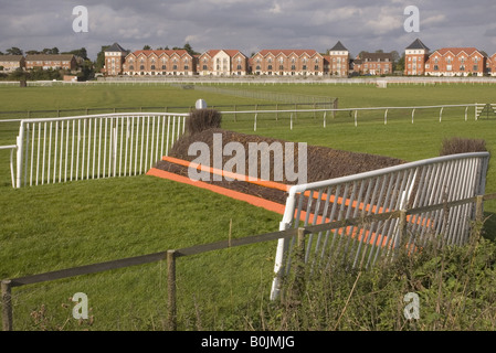 racecourse new housing and flats stratford upon avon warwickshire england uk Stock Photo