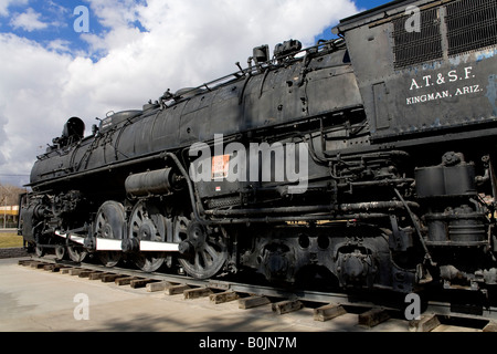 Locomotive 3759 at the historic Route 66, Kingman, Arizona, USA Stock ...