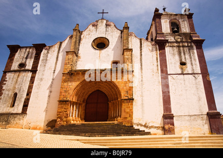 Weather-beaten Cathedral in Portugal,Europe Stock Photo
