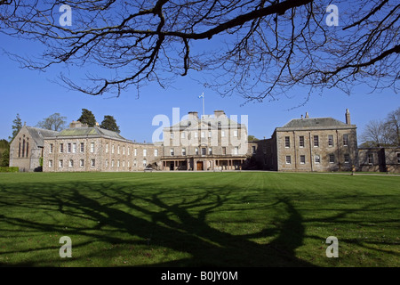 The stately home of Haddo House, home to the Gordon family for over 400 years, situated near Ellon, Aberdeenshire, Scotland, UK Stock Photo