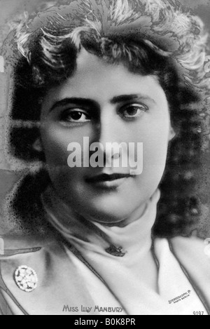 Lily Hanbury (1874-1908), English actress, early 20th century.Artist: Stereoscopic Company Stock Photo