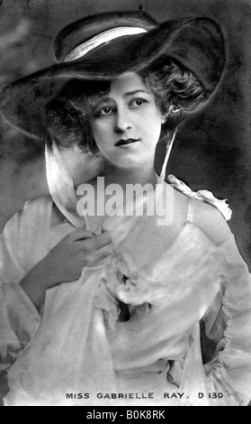 Gabrielle Ray (1883-1973), English actress, early 20th century. Artist: Unknown Stock Photo