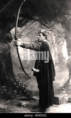Lewis Waller (1860-1915), English actor, 1907.Artist: Foulsham and Banfield Stock Photo