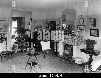 Edwardian living room Stock Photo: 135366719 - Alamy