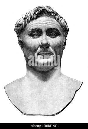 Pompeius Magnus, Roman military and political leader, (1902). Artist: Unknown Stock Photo