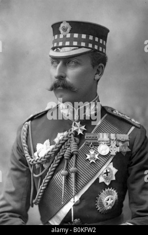 Prince Arthur (1850-1942), Duke of Connaught, 1890.Artist: W&D Downey Stock Photo