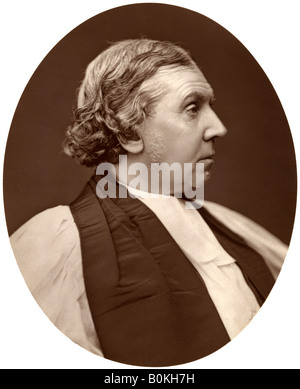 Archibald Campbell Tait, DD, Archbishop of Canterbury, 1876.Artist: Lock & Whitfield Stock Photo