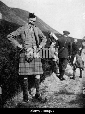 Prince Arthur (1883-1938), the only son of Arthur, Duke of Connaught, 1908.Artist: Queen Alexandra Stock Photo