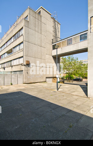 A view on the infamous Ferrier estate in Kidbrooke, London. Stock Photo