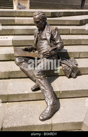 Thomas Attwood statue, sculpture, in Chamberlain Square, Birmingham ...