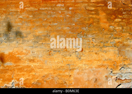 DECAYING WALL Stock Photo