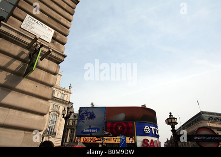 united kingdom west london W1 piccadilly circus Stock Photo