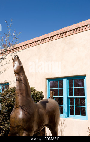 art gallery, sculpture Stock Photo