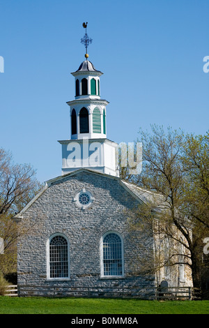 Palatine Church, Nelliston, New York, Montgomery County, Mohawk Valley, was built by German immigrants Stock Photo
