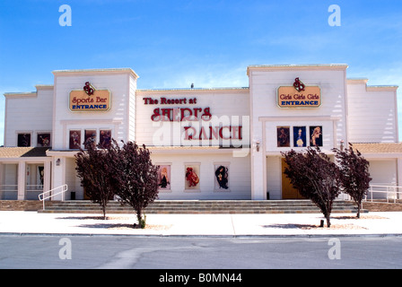 The original Sheri's Ranch (legal) brothel, Pahrump, Nevada, USA Stock Photo