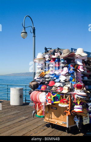 Santa Monica pier, California, USA Stock Photo