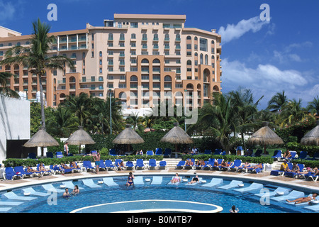 Riu Hotel Cancun Riviera Maya Yucatan Mexico Stock Photo