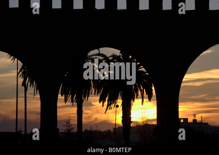 Gates in Andalusian Wall by Bab er Rouah. Avenue Moulay Hussan, Rabat ...
