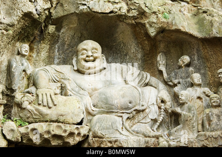 Lingyin Temple Forest Park Hangzhou Zhejiang Province China Stock Photo