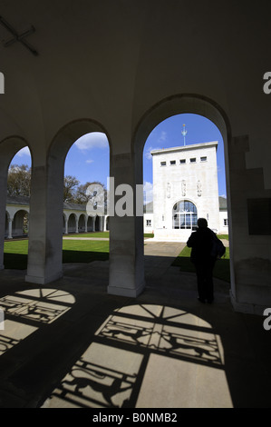 THE AIR FORCES MEMORIAL AT RUNNYMEDE,EGHAM,SURREY,ENGLAND,UK. Stock Photo