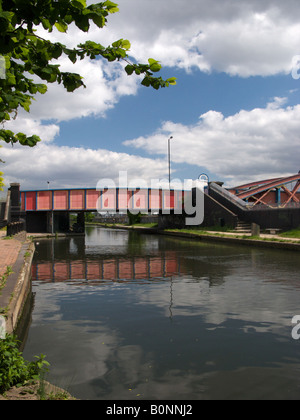 Bridge over Grand Union Canal, Scrubs Lane, London, United Kingdom