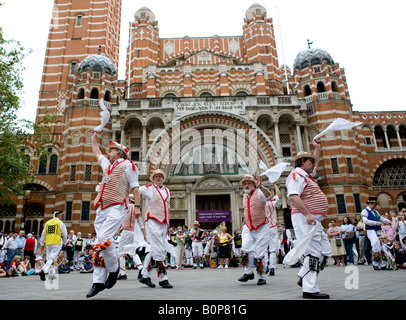 Morris Dancers In London UK Europe Stock Photo