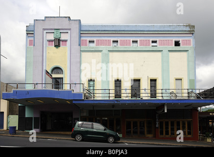 Shops and restaurants in Devonport, New Zealand Stock Photo