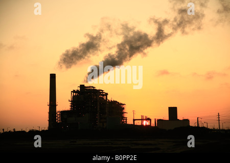 Orange County, AES power Plant Stock Photo