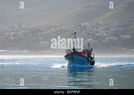 Fishing boat in Hout Bay Stock Photo