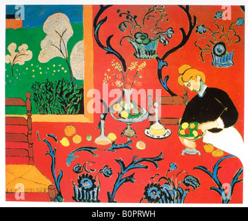 Harmony In Red By Henri Matisse In The Hermitage Art Museum In St ...