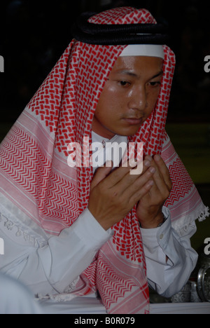 muslim groom Stock Photo