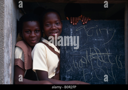 Okuapemman School Akropong in Ghana Stock Photo