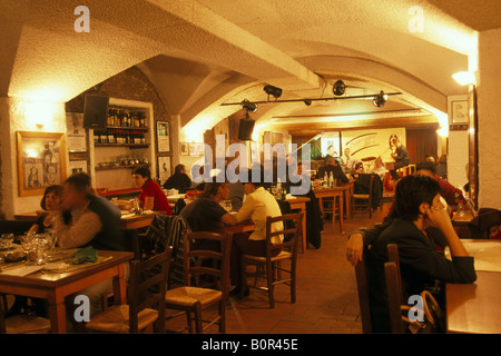 Restaurant 'Cantina Bentivoglio', Bologna, Emilia-Romagna, Italy Stock Photo