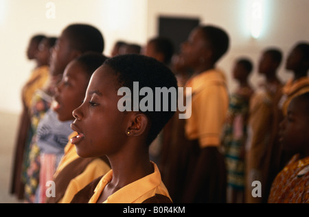 Okuapemman School Akropong in Ghana Stock Photo