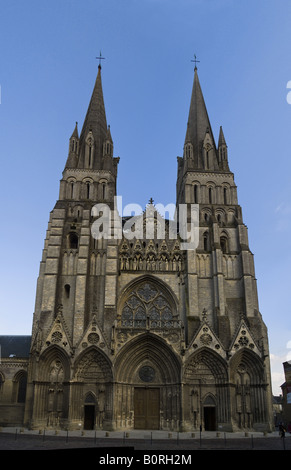 Bayeux cathedral in Calvados department ,Normandy Stock Photo