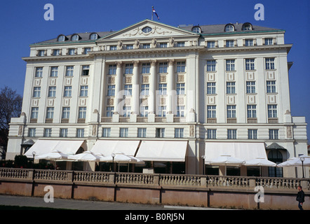 Hotel Regent Esplanade Zagreb Croatia Stock Photo