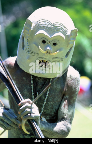 Mudmen of Goroka Papua New Guinea Stock Photo