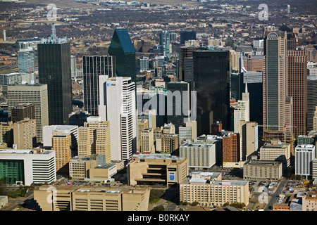 View of the Financial District of Dallas, Texas Stock Photo - Alamy